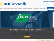 Tablet Screenshot of namigreenvillesc.org